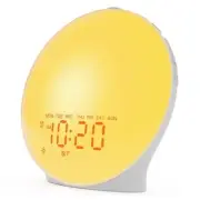 JALL Sunrise Alarm Clock White Noise Sound Machine with 22 Soothing Sounds, 17