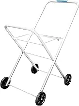 Laundry Trolley Hills® Premium Swift Foldable Collapsible Clothes Washing Cart