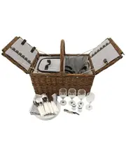 Twine Cape Cod Wicker Picnic Basket
