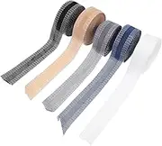 COOPHYA 5pcs Change Trouser Hem Stickers No Sew Hemming Tape Dispenser Pants Leg Sticker Hem Fabric Tape Curtain Header Tape Trouser Hemming Tape Fabric Double Sided Tape Jeans Polyester