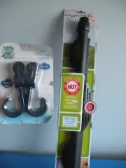 Munchkin Sun Shade for car and 2 stroller hooks NEW R1