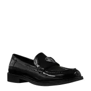 POLITE BLACK PATENT LOAFERS