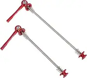 Mountain Bike Accessory 2 Pack Titanium Bike Quick Release Skewers Quick Release Skewers for Cycling