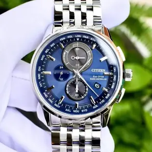 CITIZEN 星辰光動能萬年曆 電波錶 藍寶石 鋼錶 AT8110-61L【Watch On-line Store 】