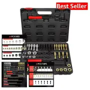 49-Pc Metric & Standard Thread Chaser Set - Ideal for Home & Professional Repair