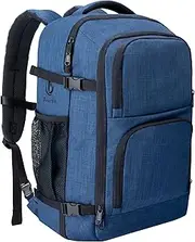 Dinictis 40L Flight Approved Travel Backpack, Waterproof Business Carry on Backpack fit 15.6 Inch Laptop, Durable Weekender Bag for Men and Women