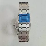 41mm Skeleton Watch Sapphire Glass Steel Watch Case For NH70 Automatic Movement