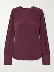 [Loro Piana] Loro Piana - Jami Silk Blouse - Red - IT42 IT 42 Red