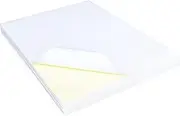 AIMALL A4 Self Adhesive Sticker Paper Sheet Label Laser Inkjet Print Mailing Address - Versatile Mailing, Packaging, & Organizing Solution - Available in Matte & Glossy Finish