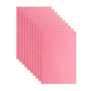 10Pcs Light Red Foam Sheets, 8"x12" Self-Adhesive EVA Foam Sheets(1.5mm Thick)