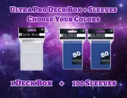 Choose Your Colors: Ultra Pro Deck Box + Ultra Pro Sleeves for Magic Pokemon TCG