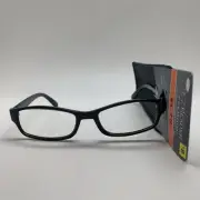 D57 EZ READER "Jameson" blk BLACK +1.75 READING READERS GLASSES