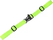 uxcell Backpack Chest Strap [1PCS] - Adjustable Sternum Straps with Emergency Whistle Buckle Use for Backpack Replacement & Hiking - [Fluorescent Green] Chest Belt Hollow Release Buckle