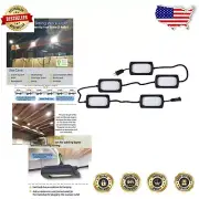 50FT Linkable LED Work Light - 85W Shatterproof & Waterproof for Outdoor Use