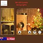 Curtain Lights String Wedding Party Fairy Decor Christmas Lamp Govee Multicolor