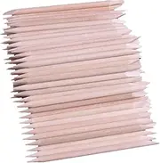 FOMIYES 500 Pcs Beauty Wood Sticks Double-sided Nail Sticks for Waxing Smooth and Flat Surface for Eyebrows Bikini Areas Hair Removal