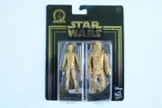 Star Wars Commemorative Edition Skywalker Saga Gold Luke and Chewbacca Figures