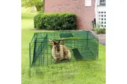 Humane Live Animal Trap Possum Rat Rabbit Hare Catcher Folding Cage