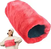 [Generic] Hand Warmer Cuff - Luxurious Faux Rabbit Fur Mittens | Chic Fuzzy Plush Muff, Fancy Faux Muff for Women, Hand Warmer Gloves for Women