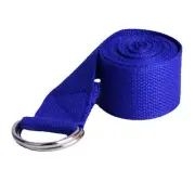 Yoga Strap D-Ring Belts Stretch Cotton Training Auxiliary Stretch Belt1762