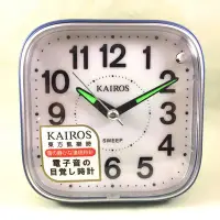 在飛比找Yahoo!奇摩拍賣優惠-送電池 KAIROS 東方凱樂時 KA804 鬧鐘 靜音掃秒