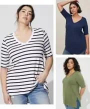 Lot Of 3 TORRID Favorite Super Soft Tunics Sz 2