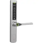 Lockly Guard ATHENA PGD228WSL Sliding Smart Latch Lock - Satin Nickel Backset 30mm / Fingerprint / Bluetooth / Passcode Patent / Include WIFI and Sensor [PGD228WSLSS-118]