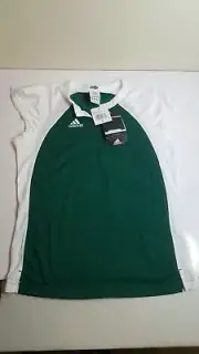Adidas Womens Shirt Performance Response Climacool White Green Size Small