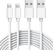 iPhone Charger, [Apple MFi Certified] 2PACK 6FT USB to Lightning Cable Power Fast Charging Cord Compatible with iPhone 14/13/12/11 Pro Max/XS MAX/XR/XS/X/8/7/Plus/6S/6/SE/5S/iPad