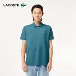 【LACOSTE】男裝-經典L1212短袖POLO衫(藍綠色)