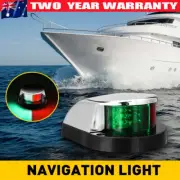 LED Navigation Lights Lamp Side Port Mount Starboard Marine Yacht Boat Bright