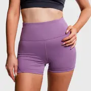 [The Brave] THE BRAVE - WOMEN'S SCULPT HIGH WAISTED BOOTY SHORTS - FIG