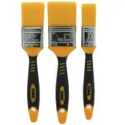 Coral Zero-Loss Paint Brushes No Loss of Bristle Paintbrush Heads 3 piece pack