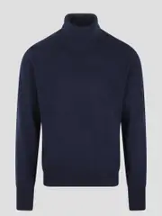 [Drumohr] Drumohr-Turtle Neck Blu-Uomo 52 IT