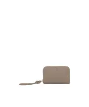 Beige Selleria wallet with 100 hand-sewn stitches One size light brown