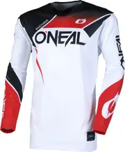 ONeal Hardwear Air Slam, jersey , color: White/Black/Red , size: L