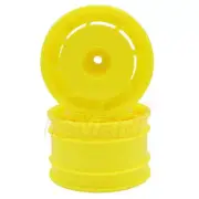 Kyosho 1/8 Buggy Ultima 8D 50mm Rear Rim 2 pcs Fluorescent Yellow #UTH002Y