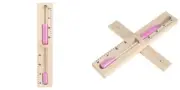 Fdit Wall Mount Rotating Sand Sauna Timer 15 Minutes Wooden Hourglass...