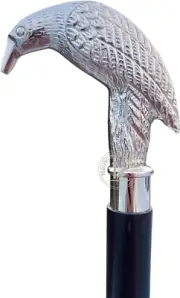 Edgar Allen Poe'S Mystic Raven Gothic Walking Stick Swagger Cane, 37 Inch, Ha...