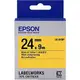 LK-6WRN EPSON 標籤帶(白底紅字/24mm) C53S656402 適用 LW-700/LW-900