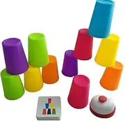 Stacking Nesting Cups - Nesting Stacking Drip Drop Cups | Stacking Cups Toy | Fun Educational Baby Toys | Quick Cups Games | Portable Learning Toys for Fine Motor Skills, Hand-Eye Coordination
