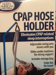 CPAP Hose Holder. Eliminates CPAP sleep Interruptions.