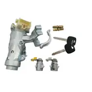 Ignition Lock Core Ignition Switch Steering Barrel Lock + Door Lock with 2 Keys set For Toyota Hilux 1997-2005 As shown