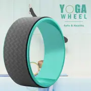 Yoga Wheel Strong Premium Back Roller and Stretcher with Thick Cushion for Yoga