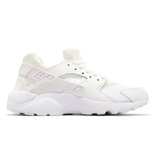 Nike 休閒鞋 Huarache Run GS 大童 女鞋 白 米白 武士鞋 經典 襪套式 654275-110 [ACS 跨運動]