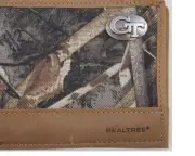 ZEP-PRO Georgia Tech Yellow Jackets Realtree Camo Bifold Wallet TIN GIFT BOX