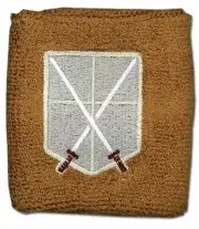 Attack on Titan - Cadet Corps Emblem 2.5" Wide Wristband