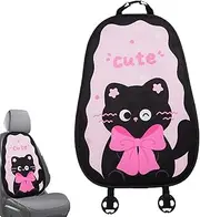 Plush Car Seat Cushion, Plush Car Seat Cushion - Cute Cat Plush Seat Cushion for Car, Non-Slip Vehicle Seat Protector for Driving