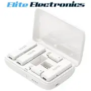 Boya BOYALINK All-In-One Wireless Microphone System - White