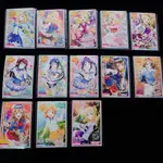 (AQOURS賣場) 日本 SIF AC 街機卡 機台卡 HR MR R卡片 小卡 LOVELIVE SIFAC 相片卡